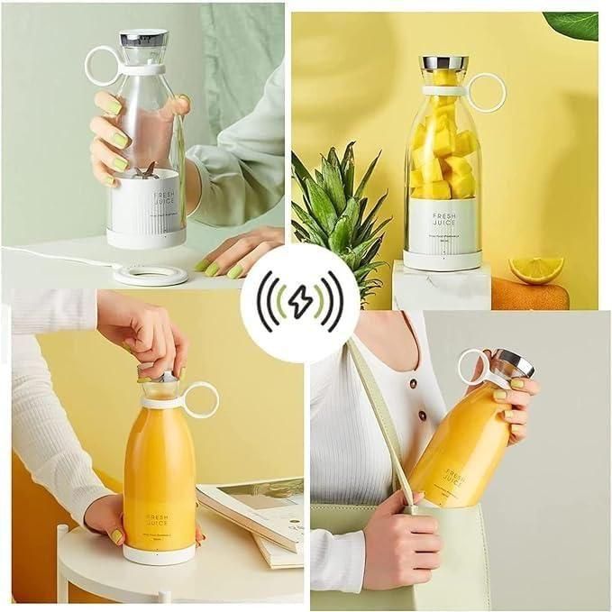 Portable USB Blender Bottle Make Smoothies & Juices Anywhere in 30 Seconds